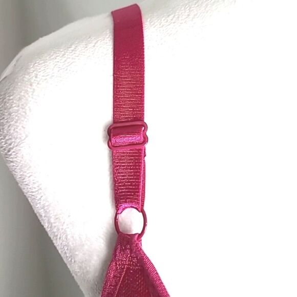 Lukasi Lace Demi Bra, Lightly Padded, Full Coverage, Rose, Size 36C, NWT - Picture 4 of 10